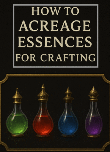 How to Acreage Essences for Crafting in PoE 3.26